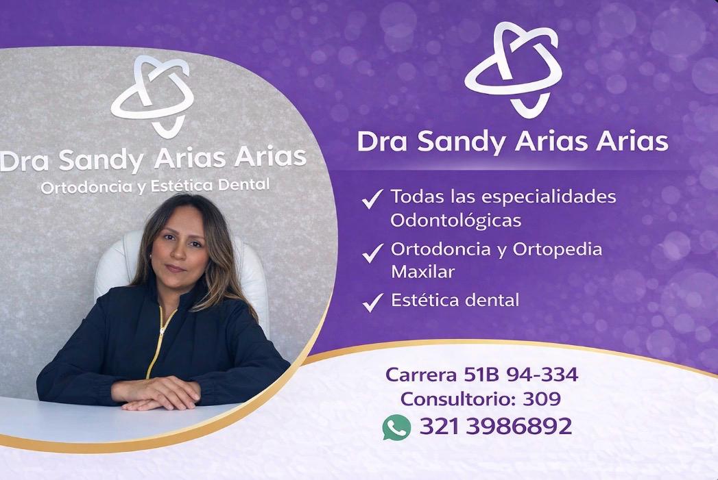 Sandy Arias Ortodoncia y Odontologia Estética - Aliados goaligner